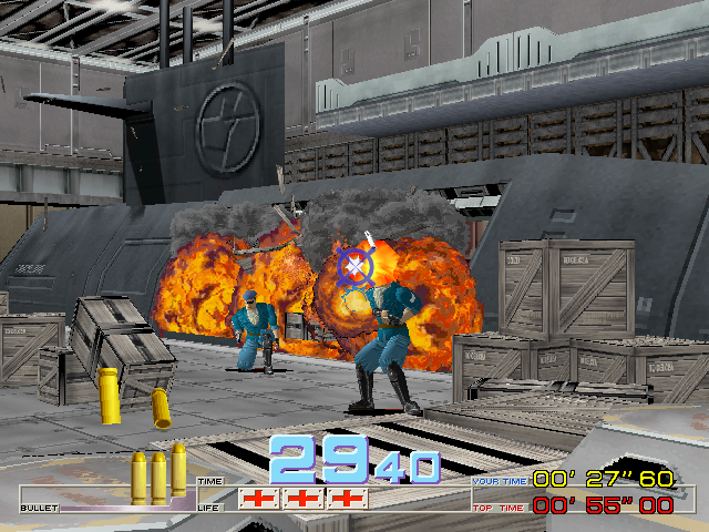 Time Crisis (Rev. TS2 Ver.B) Screenshot 1